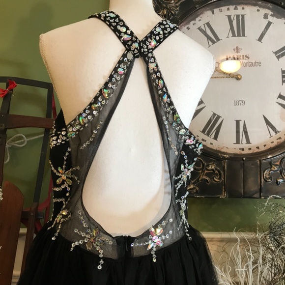 Formal evening Prom dress tulle gown - Picture 6 of 10